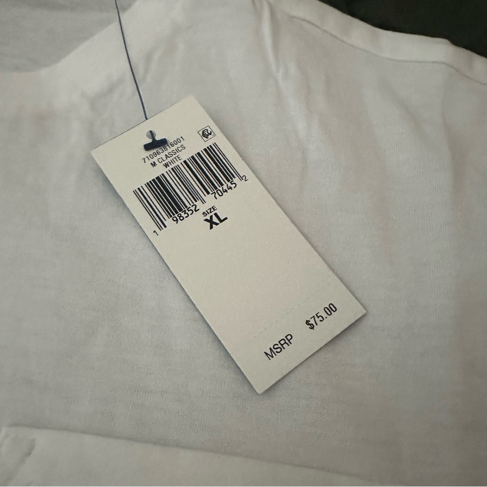 Ralph Lauren Polo Bear T-Shirt | Men’s size XL | New with Tags - White - Picture 4 of 5